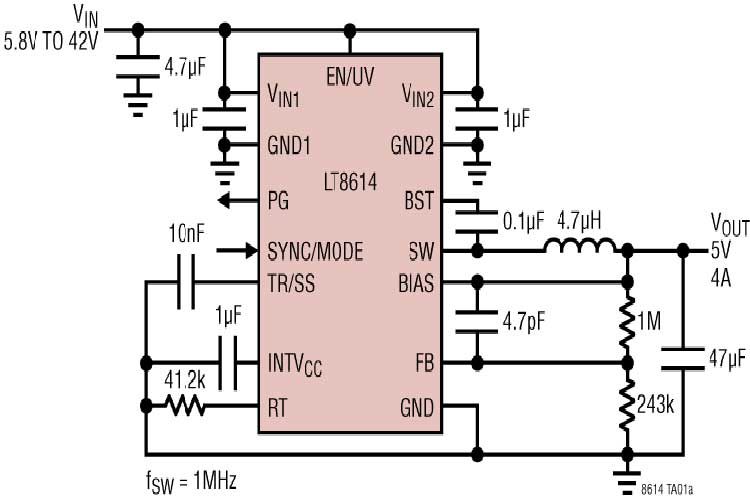 LT8614EUDC#TRPBF