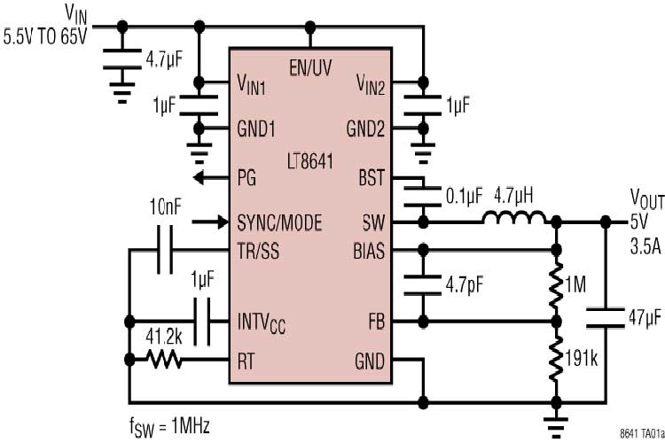 LT8641EUDC#TRPBF