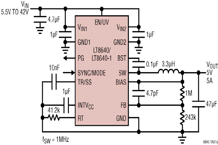 LT8640EUDC#TRPBF