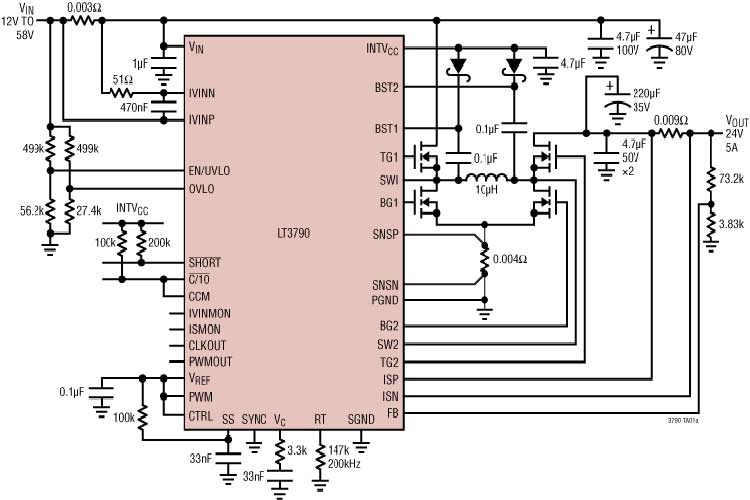 LT3790EFE#TRPBF