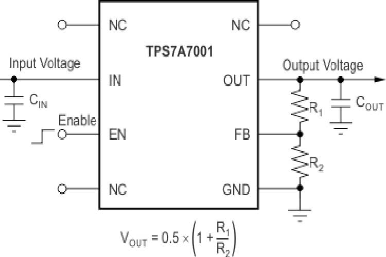 TPS7A7001DDAR