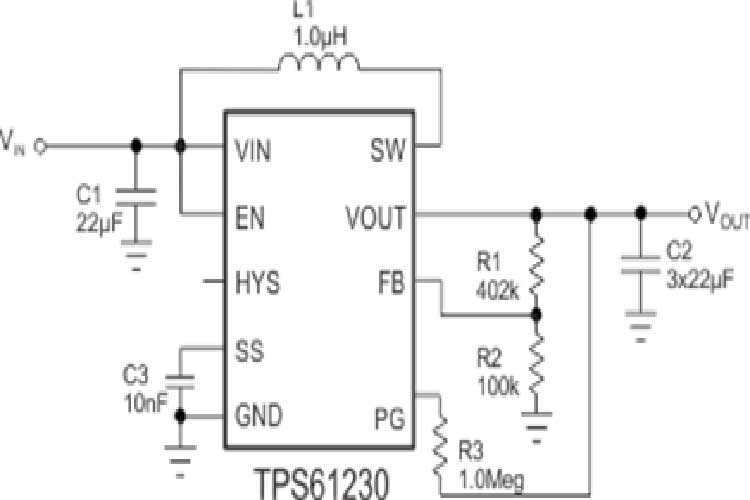 TPS61230DRCR